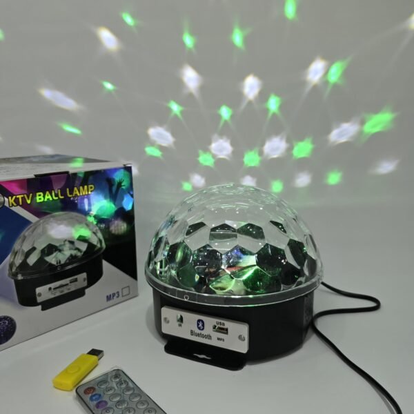 Lote #490 Media bola LED Bluethoth - Imagen 6