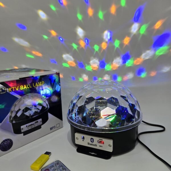 Lote #490 Media bola LED Bluethoth - Imagen 5