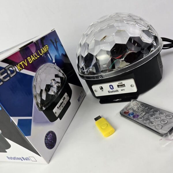 Lote #490 Media bola LED Bluethoth - Imagen 3
