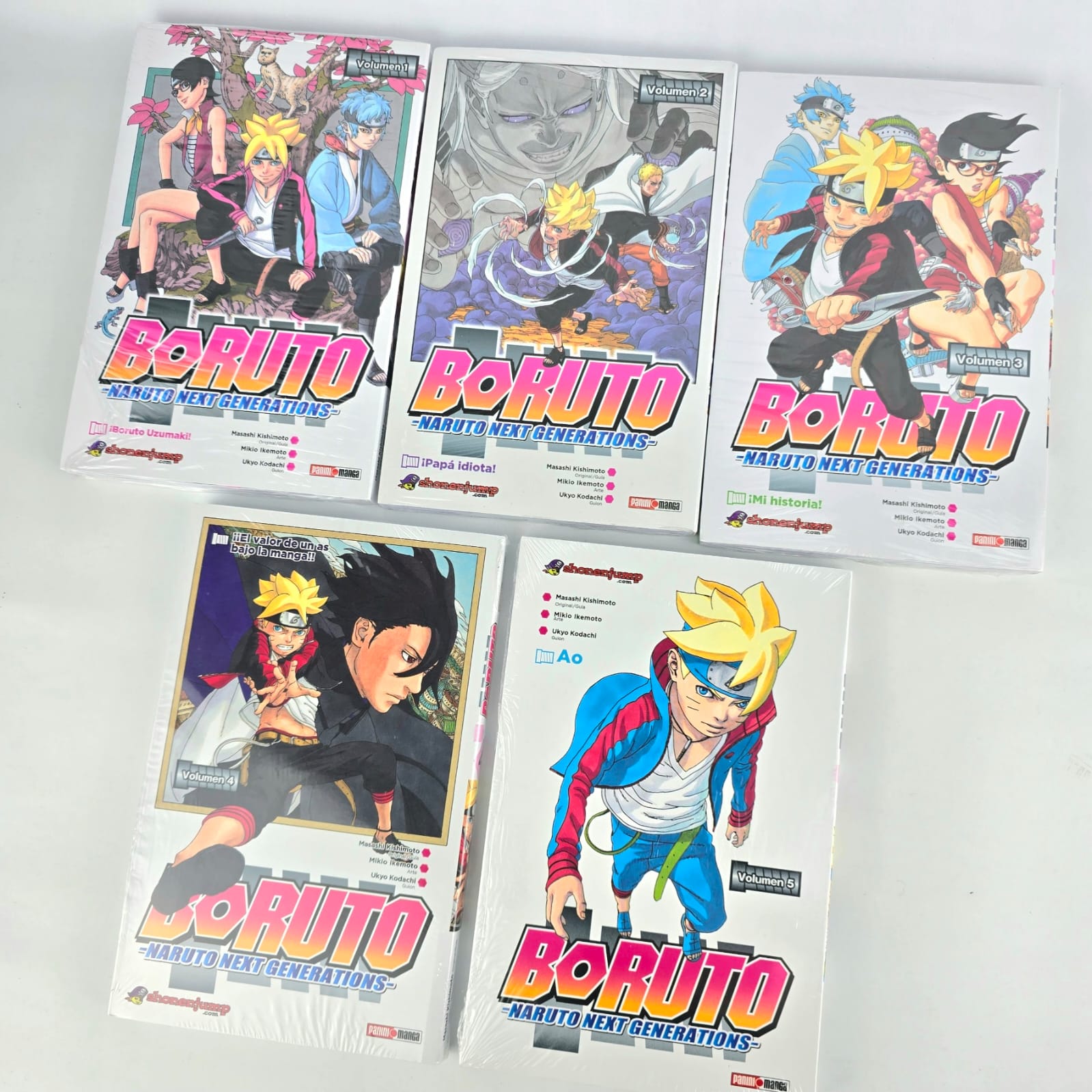 Lote # 63 Boruto vol. 1 al 5 – Narvaja Online