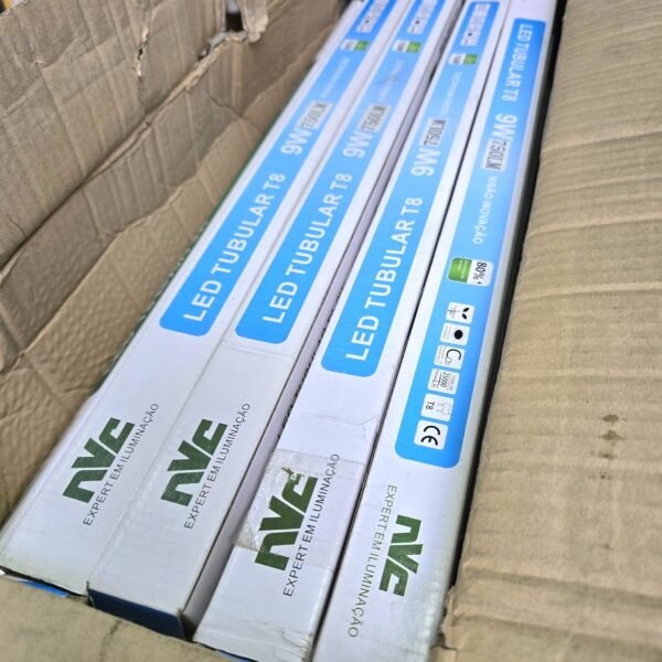 Lote # 56 Caja con 33 Tubos LED LED 0.6m - Imagen 2