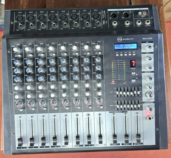 Lote #102 Consola Soundbarrier MX8.USB - Imagen 6
