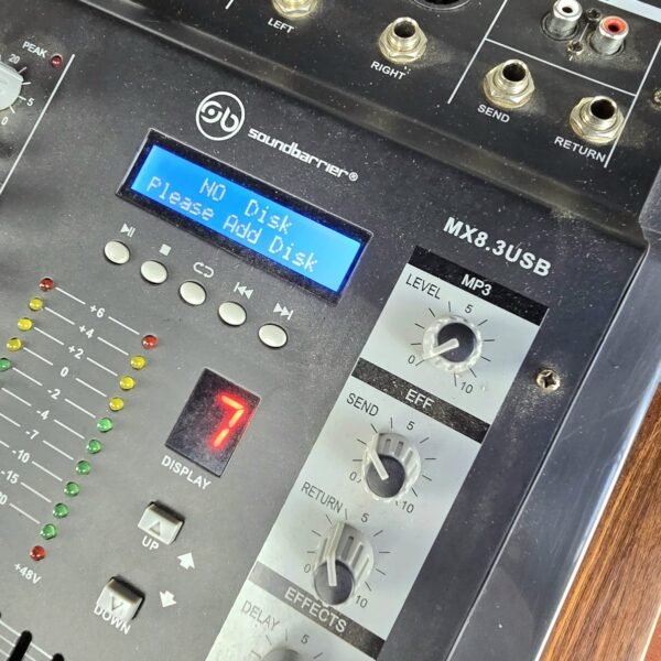 Lote #102 Consola Soundbarrier MX8.USB - Imagen 4