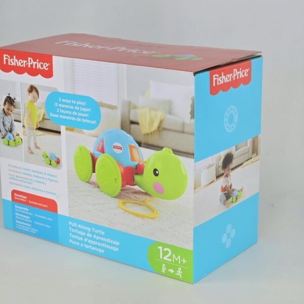 Lote #111 Tortuga de arrastre Fisher Price, 12 meses - Imagen 5