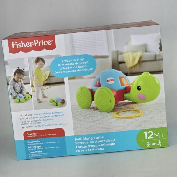 Lote #111 Tortuga de arrastre Fisher Price, 12 meses