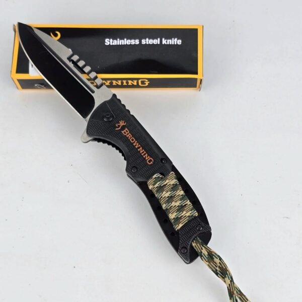 Lote # 92 Navaja plegable Browning