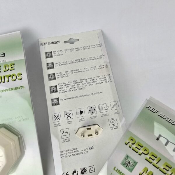 Lote # 22 Repelente ultrasonico para mosquitos x10 unidades - Imagen 2