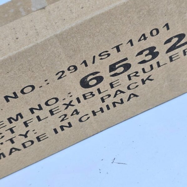 Lote #206 Caja con 24 blister con 2 reglas flexible c/u - Imagen 6
