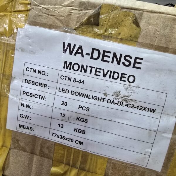 Lote # 02 Caja con 20 Spot LED 12W /220v - Imagen 3