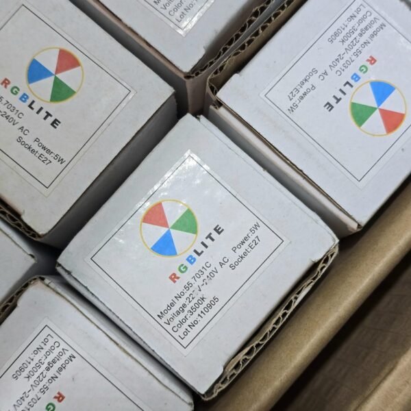 Lote # 29 Caja con 50 lamparas LED - Imagen 4