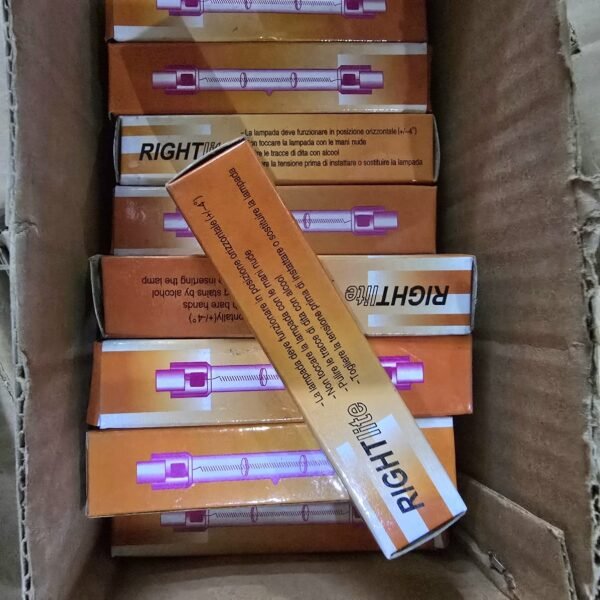 Lote # 38 Caja con 336 tubos halogenos 150w - Imagen 4