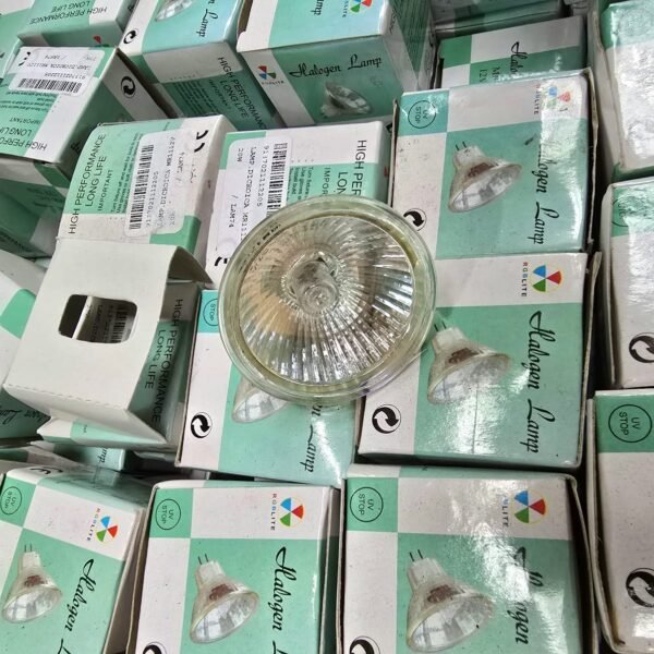 Lote # 41 Caja con 190 dicroicas 12v  20w - Imagen 3
