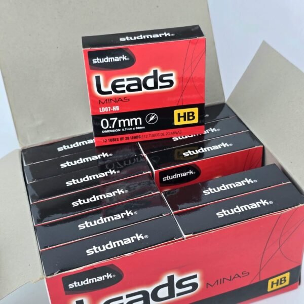 Lote #164 Caja con 144 tubos de grafos 0.7mm HB - Imagen 5
