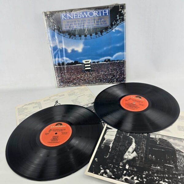 Lote # 48 Disco doble vinilo Knebworth - Imagen 2