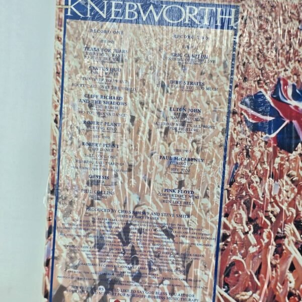 Lote # 48 Disco doble vinilo Knebworth - Imagen 7