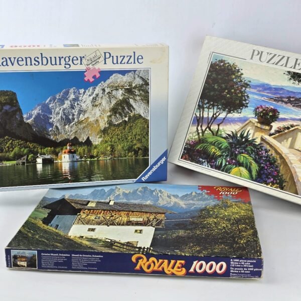 Lote #255 Puzles x3 - Imagen 2