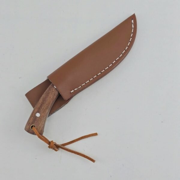 Lote #186 Cuchillo tipo kukri, con vaina - Imagen 4