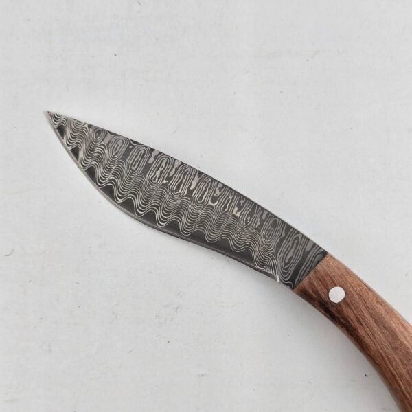 Lote #186 Cuchillo tipo kukri, con vaina - Imagen 2