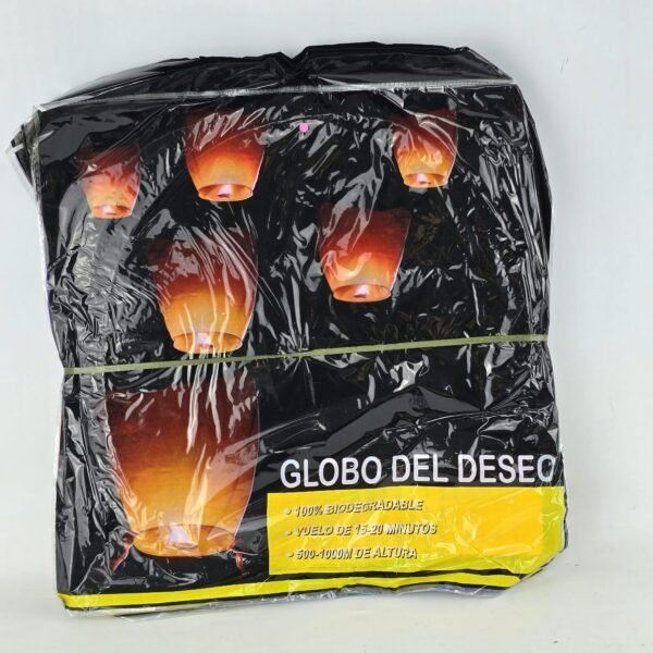 Lote #438 Globos de deseos x10 - Imagen 6