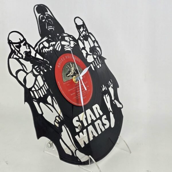 Lote #139 Reloj en disco de vinilo Star Wars - Imagen 3
