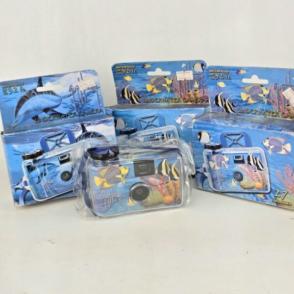 Lote # 19 Cámaras anfíbias descartables, nuevas en sus cajas y blister de fábrica, x3 - Imagen 2