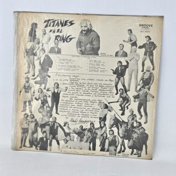 Lote # 85 Vinilo Titanes en el Ring - Imagen 2