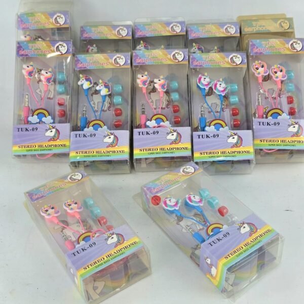 Lote #186 Auriculares Unicornio x12 - Imagen 4