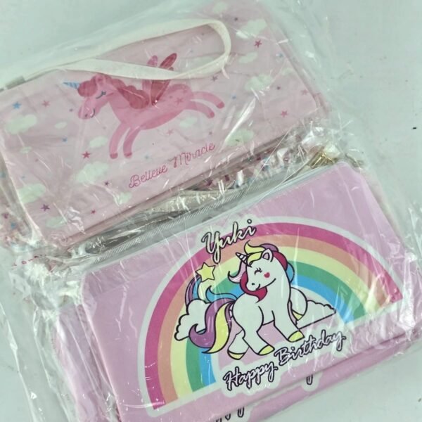 Lote #114 Carteras unicornio x12 - Imagen 2