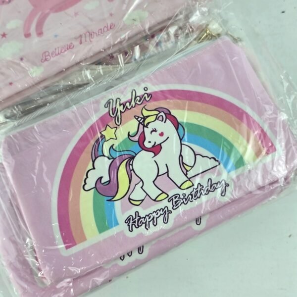 Lote #114 Carteras unicornio x12 - Imagen 4