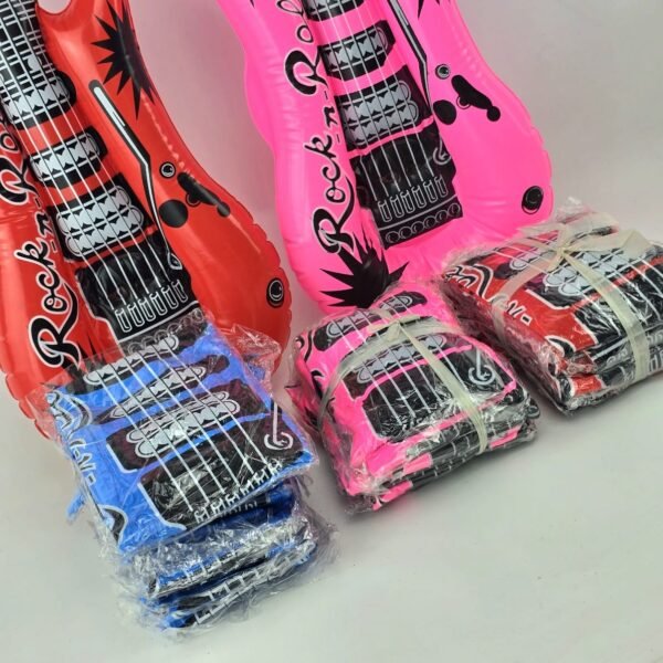 Lote #108 Guitarras inflables, x30 - Imagen 3