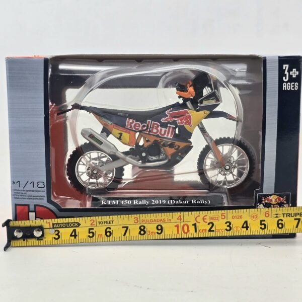 Lote # 07 KTM Dakar, Burago 1:18 - Imagen 6