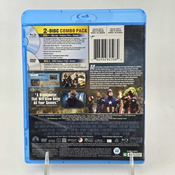 Lote # 06 The Avengers, BlueRay y DVD - Imagen 3