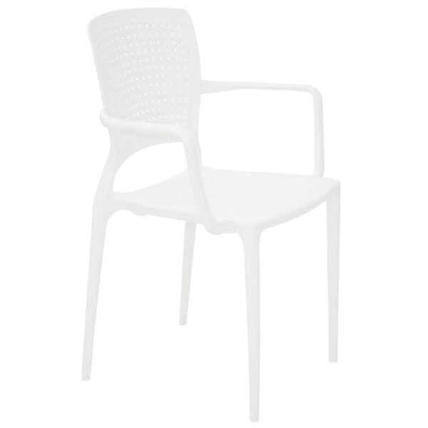 Lote # 56 Silla Safira Blanco x 2