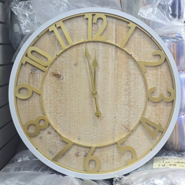 Lote # 08 Reloj de Pared Gold 68cm (259197) - Imagen 2