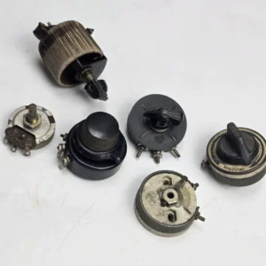 Colección de rheostatos y potenciómetros vintage. by Remates Narvaja