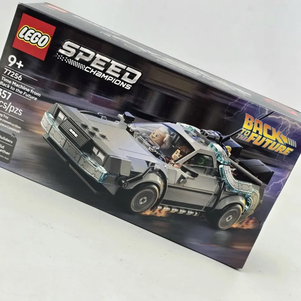 Caja LEGO Speed Champions 77256 DeLorean Time Machine de Regreso al Futuro. by Remates Narvaja