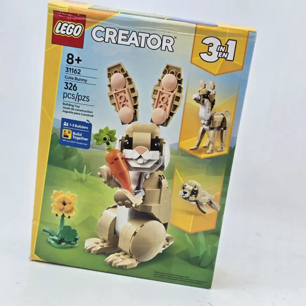 Caja del set LEGO Creator 31162 Cute Bunny 3 en 1. by Remates Narvaja