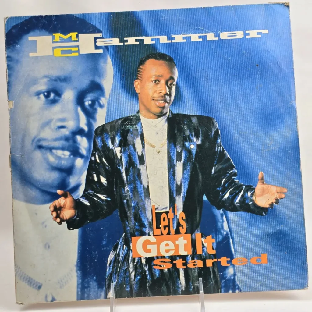 MC Hammer Let's Get It Started álbum cover by Remates Narvaja