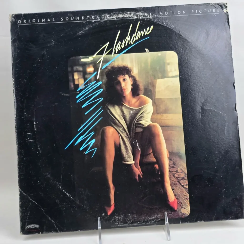 Portada del álbum de vinilo Flashdance, banda sonora original de la película, con Jennifer Beals. by Remates Narvaja