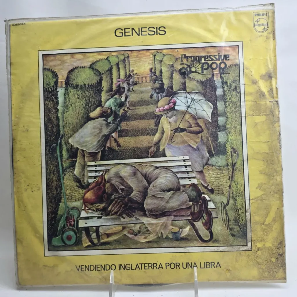 Portada de álbum de vinilo Genesis "Vendiendo Inglaterra por una libra", Progressive Pop. by Remates Narvaja