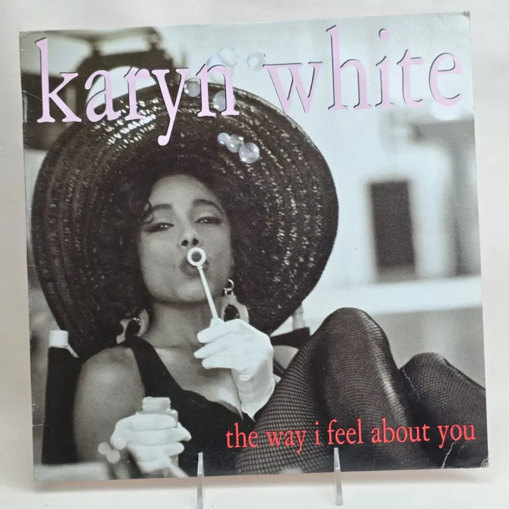 Karyn White - The Way I Feel About You portada de sencillo by Remates Narvaja