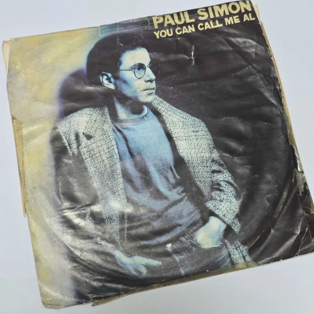 Paul Simon You Can Call Me Al portada de single. by Remates Narvaja