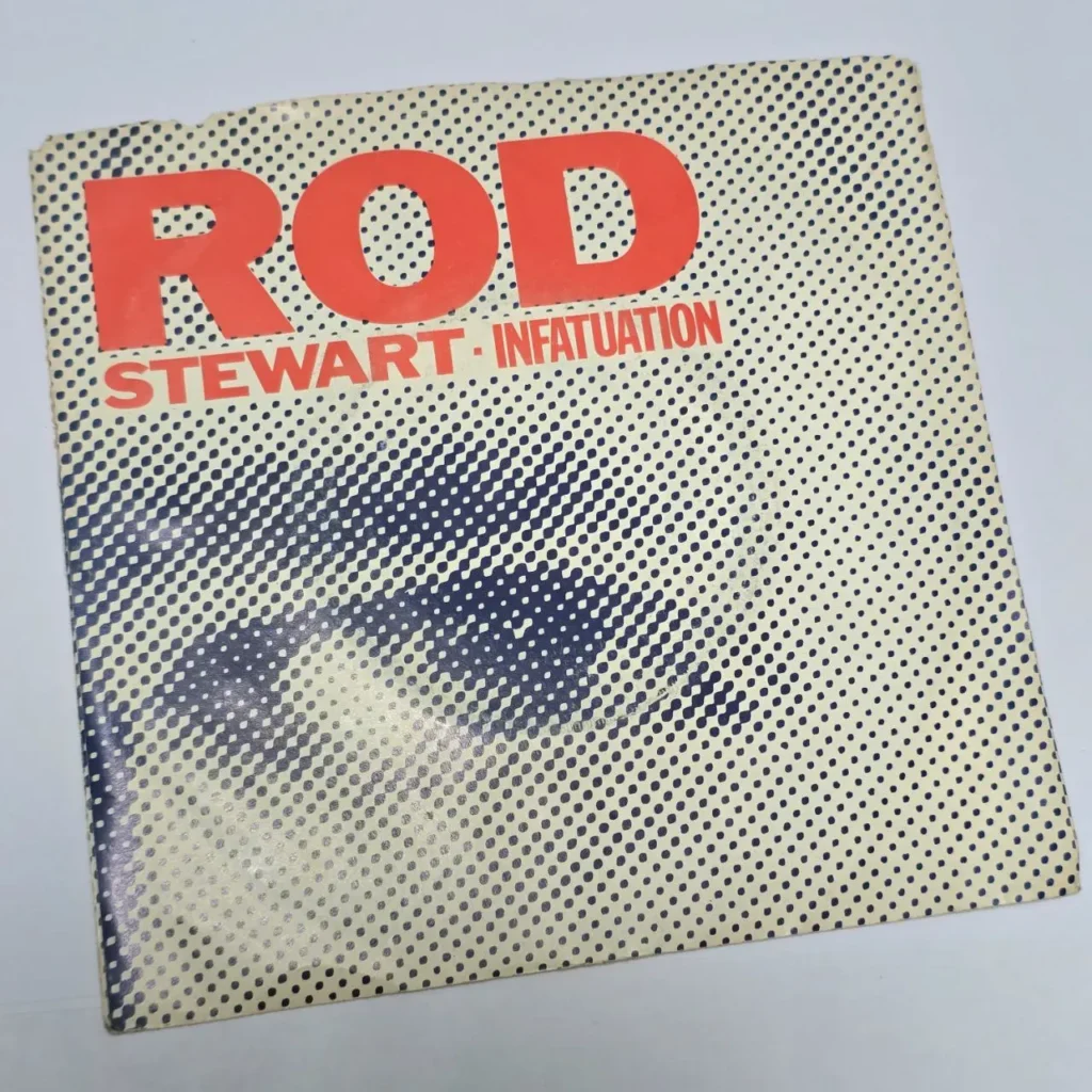 Portada de sencillo Rod Stewart Infatuation by Remates Narvaja