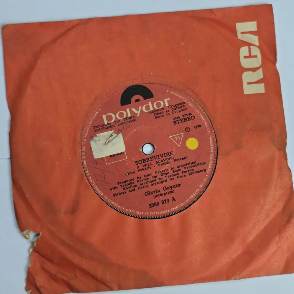 Vinilo de Gloria Gaynor "Sobreviviré" (I Will Survive), Polydor, 1978, edición ur by Remates Narvaja