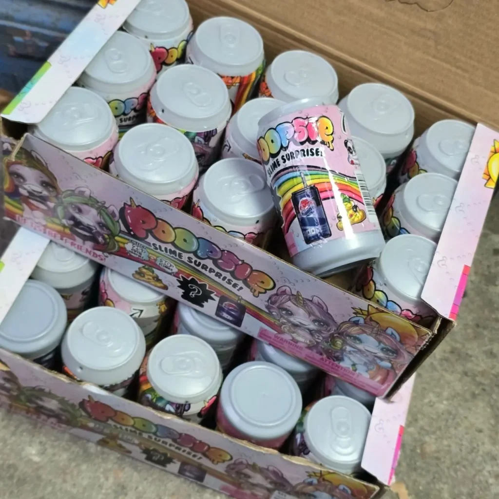 Caja de juguetes Poopsie Slime Surprise en forma de lata. by Remates Narvaja