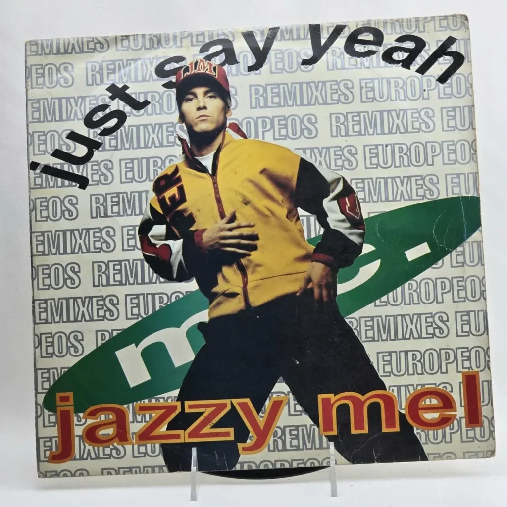 Jazzy Mel - Just Say Yeah single cover art by Remates Narvaja