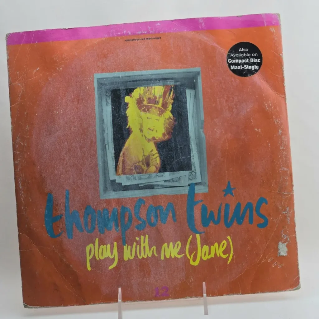 Portada de maxi-single Thompson Twins Play With Me (Jane) by Remates Narvaja