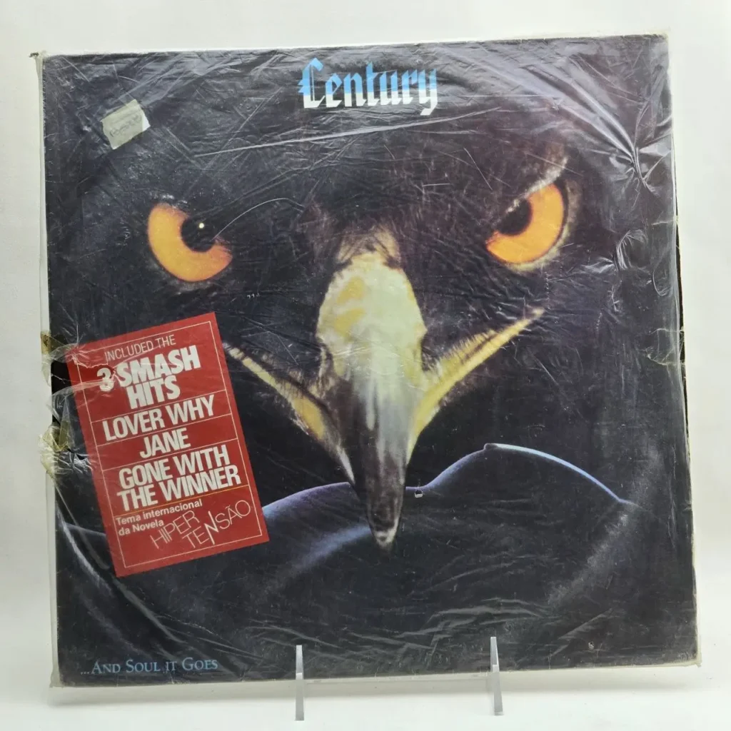 Álbum de vinilo Century ...And Soul It Goes con portada de águila, incluye éxitos Lover Why, Jane y Gone With The by Remates Narvaja