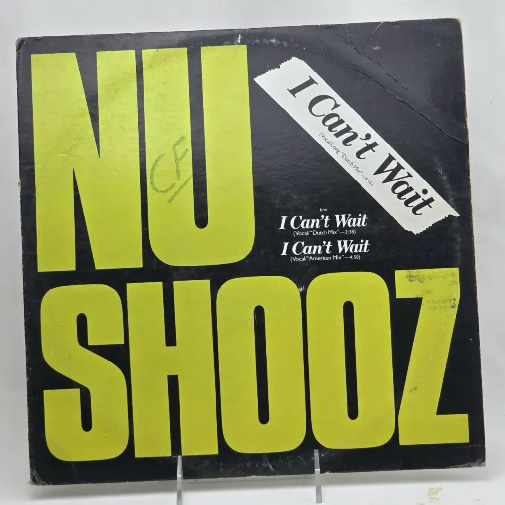 Portada del single de vinilo Nu Shooz "I Can't Wait" con mezclas Dutch y American. by Remates Narvaja