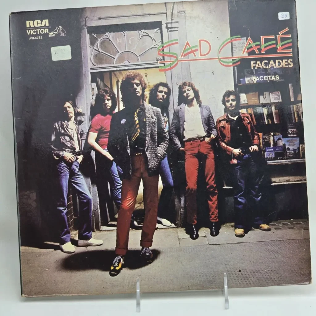 Sad Café Facades RCA Victor album cover con la banda." by Remates Narvaja